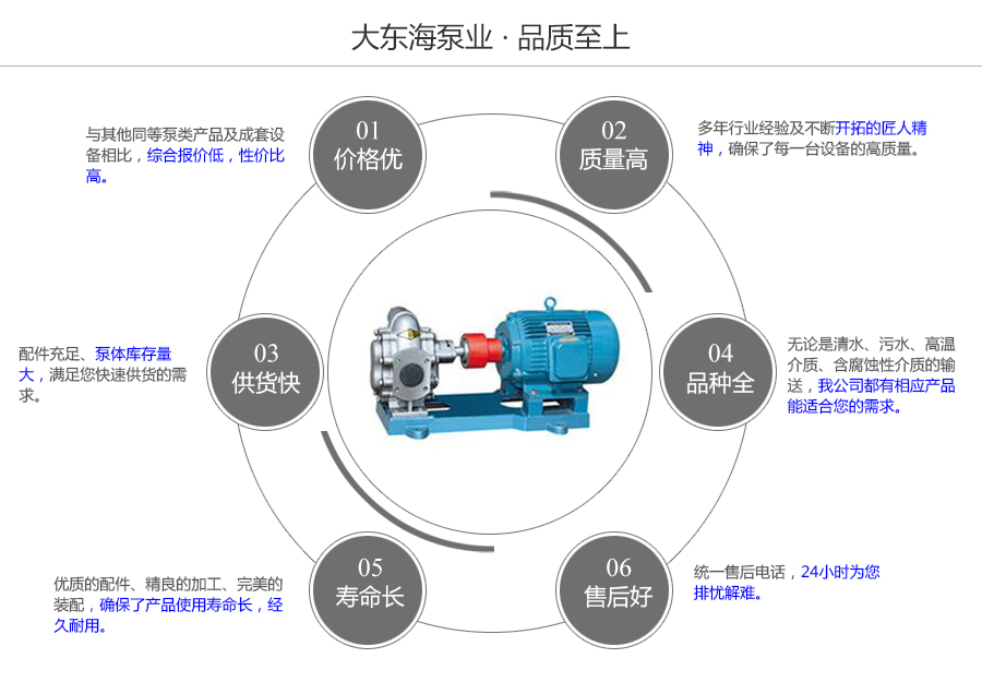 大東海泵業(yè)KCBP型不銹鋼齒輪泵質(zhì)量保證圖